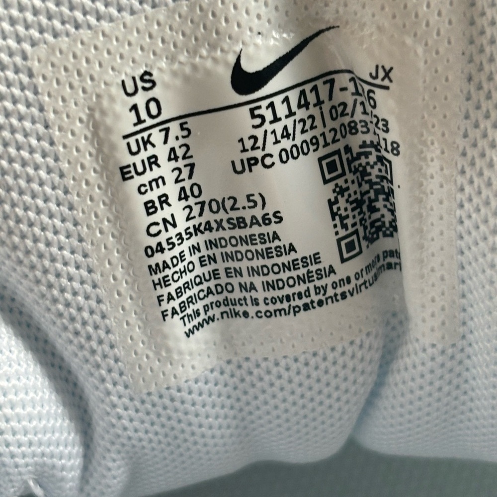 New open box Nike Air - Picture 7 of 7